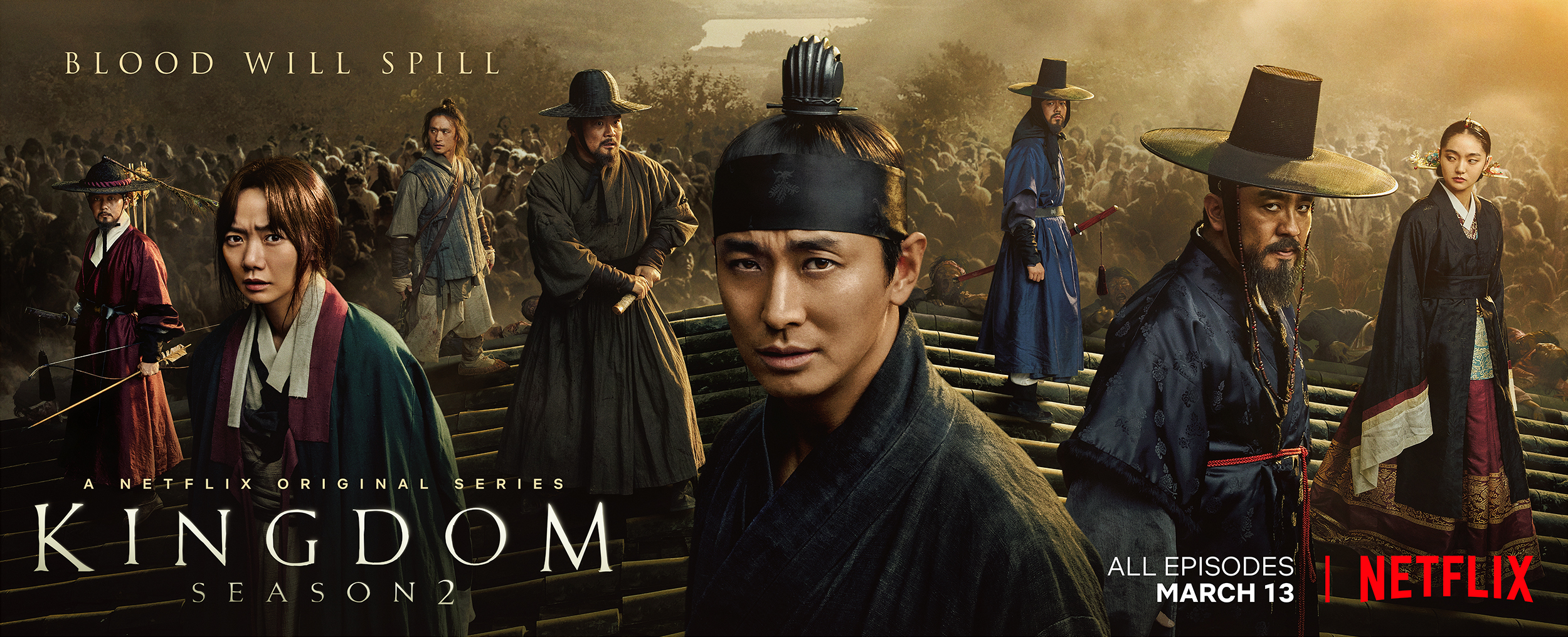 SEASON 2 OF THE EPIC KOREAN ORIGINAL SERIES KINGDOM PREMIERES ON MARCH